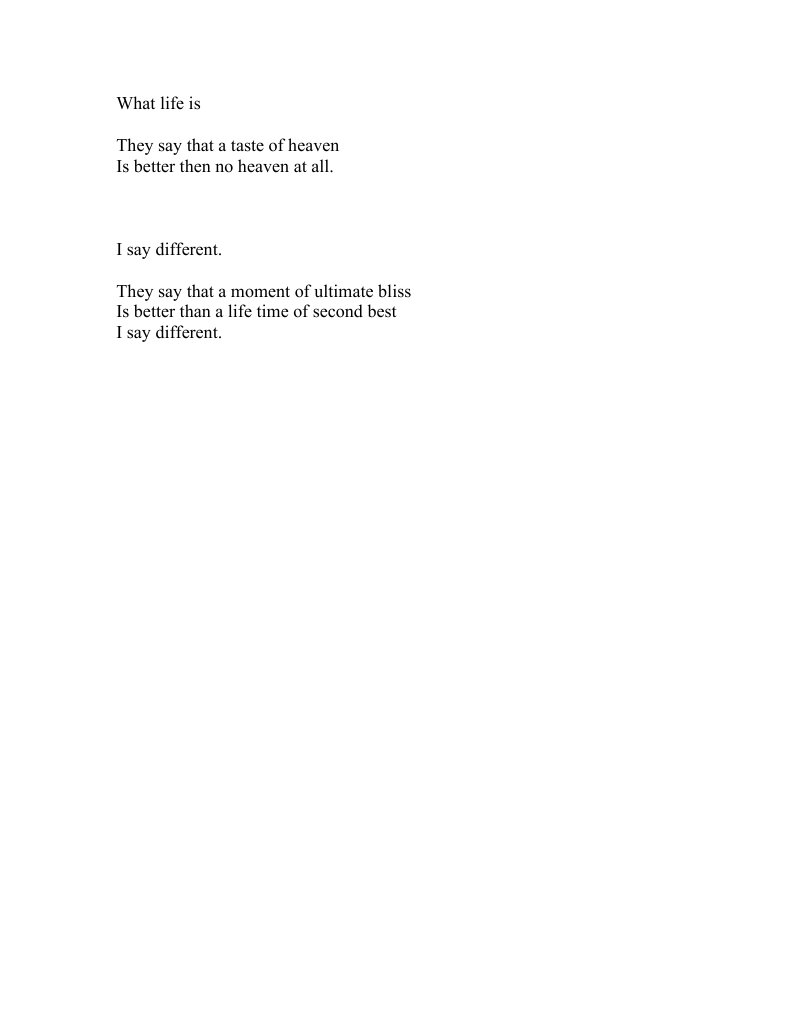 What Life Is | PDF | Religion & Spirituality
