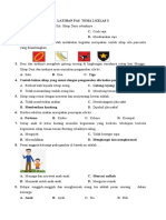 Latihan Pra PH Tema 2 Kelas 3