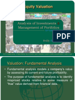 Chapter 2 Equity Valuation - Part 1