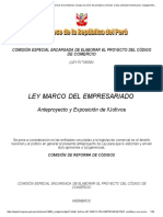 El Título Preliminar de La Ley General ...Dica Que Realice Actividad Empresarial