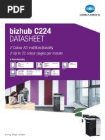 Bizhub C224 Brochure