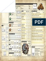 Mordecai, Druidic Magus: Iron Kingdoms Roleplaying Game Character Sheet