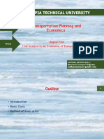 Chapter 4 - Cost Analysis in The Evaluation of Transportation System