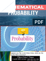 Mathematical Probability Lecture 5