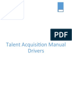 Driver Recruitment Manual