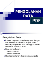 3. Pengolahan Data