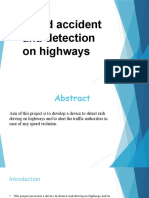 Accident Avoidance at Highway