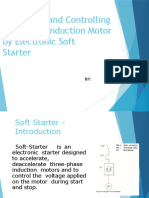 Protection and Controlling of 3 Phase Induction Motor by Electronic Soft Starter