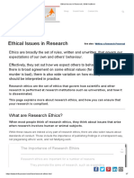 Ethical Issues in Research - SkillsYouNeed