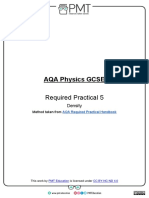AQA Physics GCSE: Required Practical 5