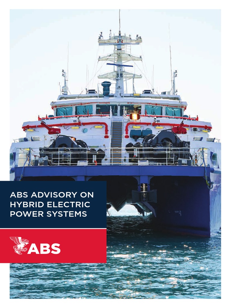 Abs Advisory On Hybrid Electric Power Systems © Bhagwan Marine PDF