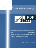 Protocolo Compactacion y Ensayo de Pista PTAleas 22.V6 Febrero 2018