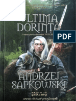 The Witcher 1-Ultima Dorinta (Andrzej Sapkowski)