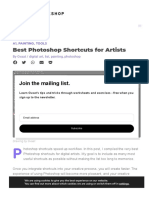 Gvaat Com Blog Best Photoshop Shortcuts For Digital Artists