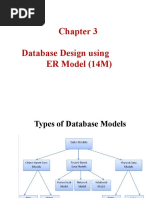 Database Design Using ER Model (14M)