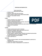 Portions For Periodic Test