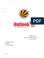 Outlook Internship Report
