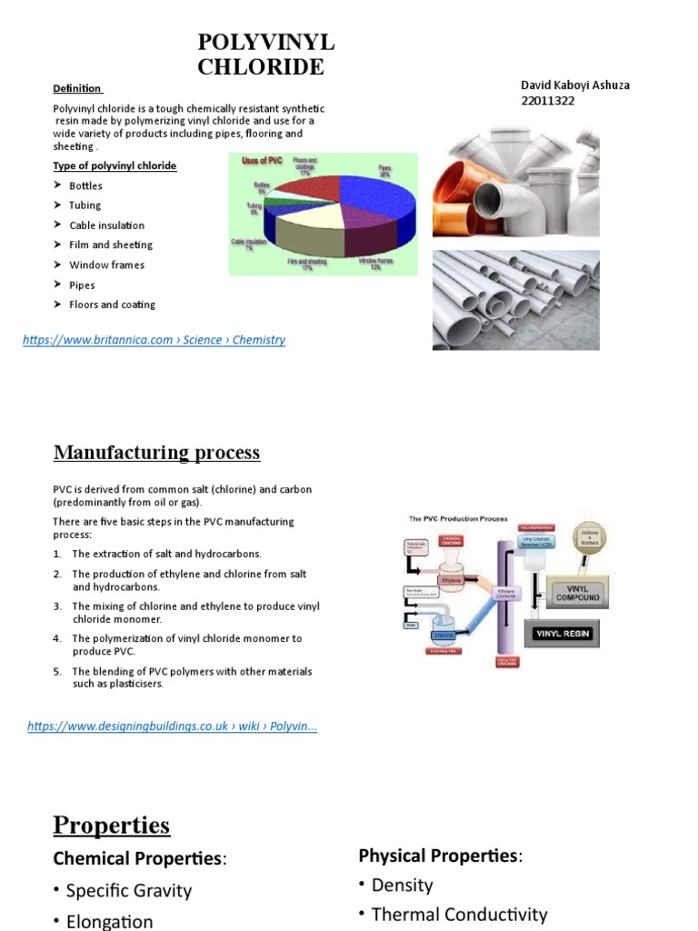 An InDepth Look at Polyvinyl Chloride Its Definition, Manufacturing