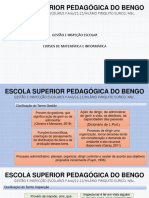 Gestão e Inspecção Escolar - HP - 2021