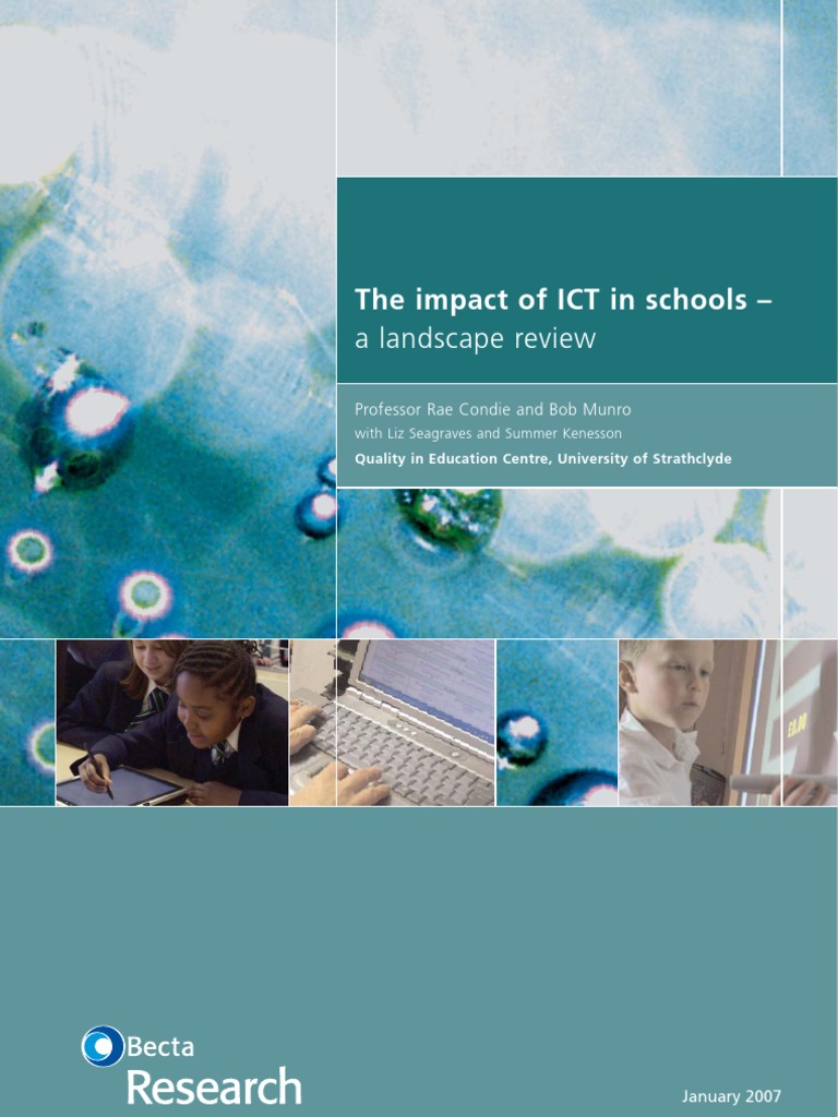 Impact Ict Schools | PDF | Educational Technology | Teachers