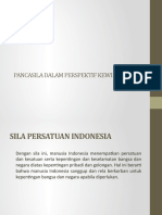 Pancasila Dalam Perspektif Kewilayahan