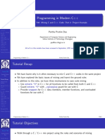 Programming in Modern C++: Tutorial T06: Mixing C and C++ Code: Part 2: Project Example