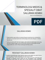 P-Xiv Saluran Kemih - Terminologi Medis & Spesialit Obat