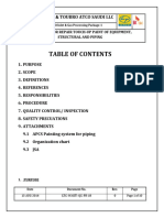 Larsen & Toubro Atco Saudi LLC: Procedure For Repair Touch-Up Paint of Equipment, Structural and Piping