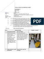 Instrument Portofolio Make Up Room PHT 2