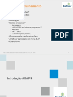 Treinamento ABAP para Consultores Funcionais