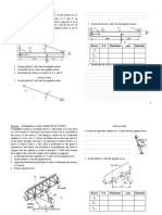 Forces P.A Directions Sens Intensité: Answers Sheet