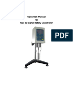 NDJ-8S Digital Rotary Viscometer Operation Manual