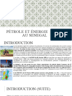 Pétrole Et Énergie Au SENEGAL