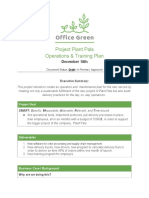 Activity Template - Project Charter