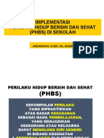 Implementasi PHBS Komunitas