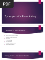 Principle of Software Testing