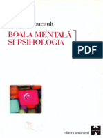 Foucault Michel Boala Mentala Si Psihologia 2000