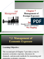 Management of Foreign Exposure: Lecturer Wu Tingting