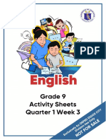 Grade 9 Activity Sheets Quarter 1 Week 3
