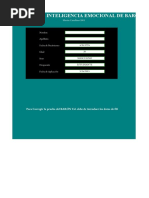 Test de Baron Correcion Hoja de Excel | PDF | Behaviorismo ...