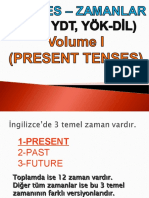 YDS - Present Tenses