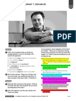 Elon Musk: Reading Worksheet 1 (Standard)