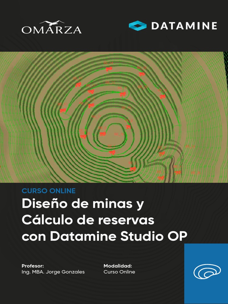 Curso Online de Datamine Studio OP | PDF | Minería | Planificación