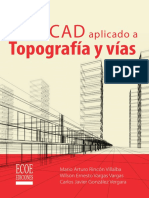 AutoCAD Aplicado A Topografía y Vías 1ra Edición