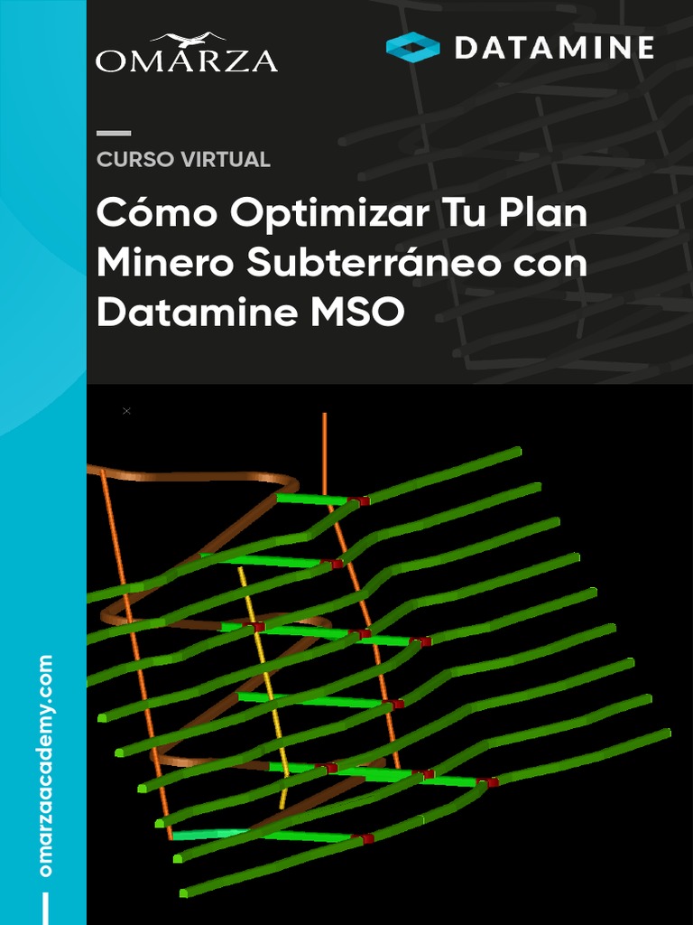 Curso de Datamine MSO en Minería Subterránea | PDF | Minería | Diseño