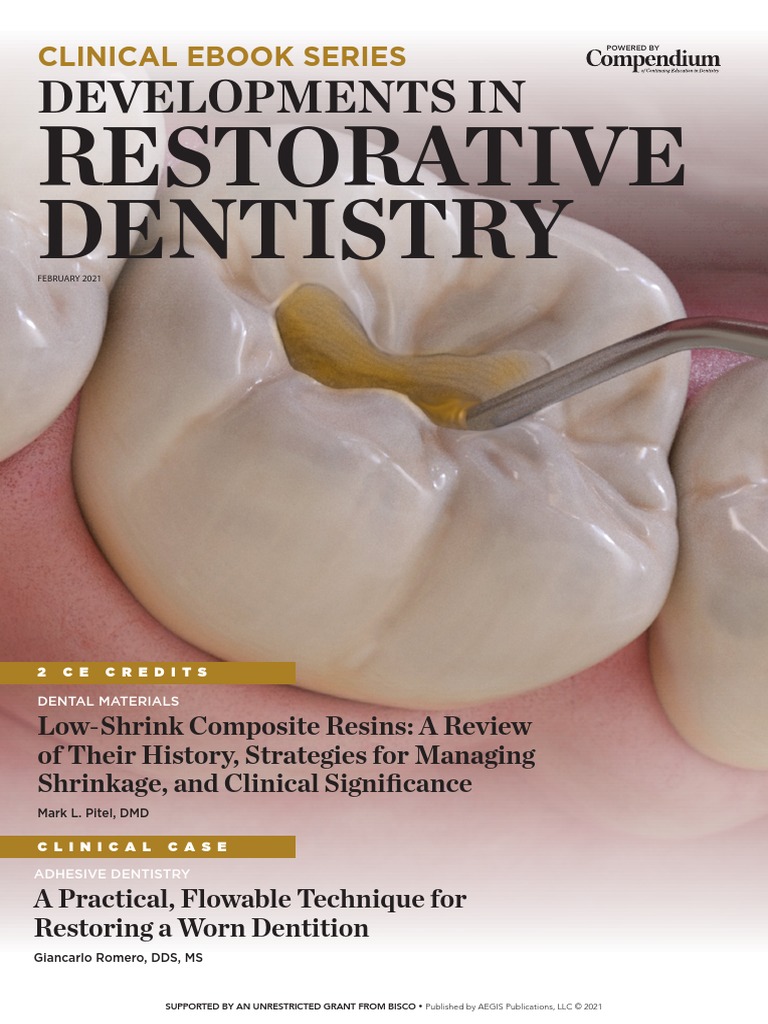 Restorative Dentistry Developments in PDF Dental Composite Epoxy