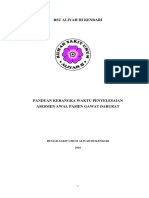 Pdfcoffee.com Panduan Kerangka Waktu Penyelesaian as Awal Gadardocx 2 PDF Free