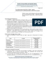 Edital Do Processo Seletivo Unesc - 2022/1 para Cursos de Graduação Na Modalidade A Distância (Ead)