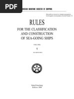 Download RULES FOR THE CLASSIFICATION AND CONSTRUCTION OF SEA-GOING SHIPS - 1 - RMRS by fellipe_verssimo SN54959130 doc pdf