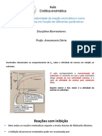 Aula 8 Cinética Enzimática